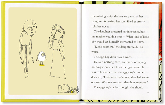 Poor Little Egg-Boy Hatched in a Shul, a fairytale by Nathan Englander